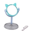 thumbnail image 3 of TISHITA 1/12 Vanity Mirror Dressing Table Scene Descor for Micro Landscape DIY Model blue and gray, 3 of 8