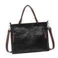 thumbnail image 3 of Bolso de hombro para mujer, regalos de moda, bolso cruzado informal para fiesta, trabajo al aire libre Negro, 3 of 8