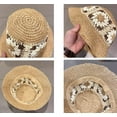 thumbnail image 2 of CoCopeaunts Sun Hat, Sun Hat Womens Straw Hat Straw Cowboy Hat Cute Flower Beach Packable Sun Hat Women UV Protection Breathable 2023, 2 of 8