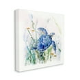 thumbnail image 3 of Stupell Industries Pleasant Aquatic Blue Sea Turtle Swimming Ocean Plants , 17 x 17, Design by Sally Swatland, 3 of 7