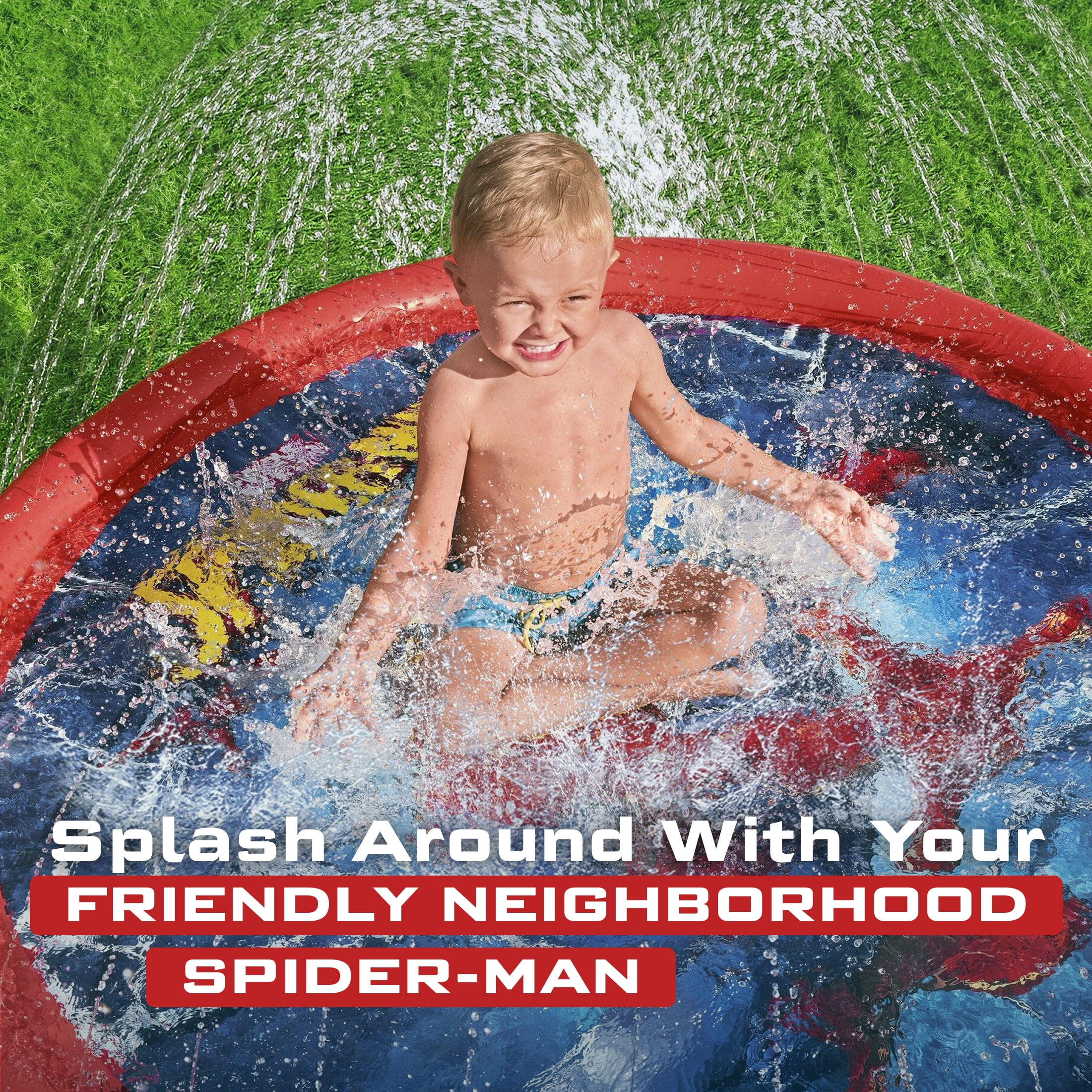 Spider-Man 65 in. Splash Pad