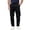 Black #2, variant on LNZGNM Mens Chino Pants Breathable Straight Pant Casual Lightweight Stretch Drawstring Sweatpants Jogging Trousers with Pockets,Light Blue M