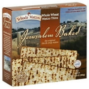 (12 Pack)Yehuda Matzos Whole Wheat Matzo Thins, 10.5 oz.
