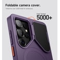 thumbnail image 5 of SURITCH for Samsung Galaxy S26 Ultra Phone Case, Magnetic Protective Cover with Camera Cover and Adjustable Metal Kickstand for Galaxy S26 Ultra, Purple, 5 of 10