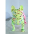 thumbnail image 5 of Nifao Colorful Splatter French Bulldog Resin Statue – Home Decor Sculpture, 11"L x 5"W x 10"H, 5 of 12