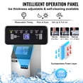 thumbnail image 4 of Máquina para Hacer Hielo Comercial VEVOR 30KG/24 Horas Acero Inoxidable 110 V con Panel de Control LCD, 4 of 9