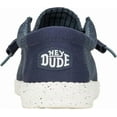 thumbnail image 5 of HEYDUDE Wally Stretch Sox Navy Men's Size 11, 5 of 8