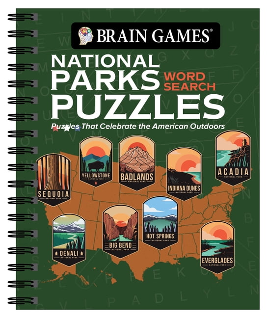 Brain Games Brain Games National Parks Word Search Puzzles Puzzles