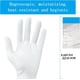 thumbnail image 4 of 48 Pcs（24pairs） White Cotton Gloves for Dry Hands Moisturizing Gloves Overnight Eczema Gloves Sleep Gloves for Women Cosmetic Jewelry Silver Moisturizing Coin Inspection Gloves, 4 of 5