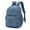 Navy, variant on WIZUTIZ Backpack for Women Womens Backpacks with Adjustable Strap Zipper Pockets Shoulder Bags Backpacks Medium Solid Bags Waterproof Casual Bag 1 PC Navy