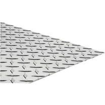 Stanley Hardware N316364 4221BC 24" x 12" Diamond Plate 1/10 Gauge Polished Aluminum Finish