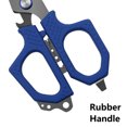 thumbnail image 6 of BE-TOOL Professional Fishing Line Scissor Stainless Steel Scissor with Protective Covers and Sharp Blade (Blue), 6 of 8