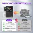 thumbnail image 4 of Metronome Tuner, Rechargeable 3 In 1 Digital Metronome with Vocal Count, Tone Generator Tuners for Guitar, Bass, Violin, Ukulele, Chromatic, Clarinet, Trumpet, Flute, All Instruments, Black by LEKATO, 4 of 4