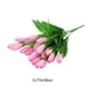 thumbnail image 3 of Seda Paquete de 1 flor artificial de magnolia de seda rosa para decoración del hogar, ideal para centros de mesa y arreglos de mesa para bodas. JASKFLY, 3 of 9
