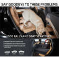 thumbnail image 2 of Car Mounted Pet Mat, Rear Single Seat Car Bottom With Hard Mesh Dog Blue, Waterproof And Dirt Proof Dog Mat, 2 of 4