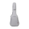 thumbnail image 1 of Bolsa para guitarra de 40 y 41 pulgadas, funda de tela Oxford, a prueba de polvo y con asa. Gris, 1 of 9