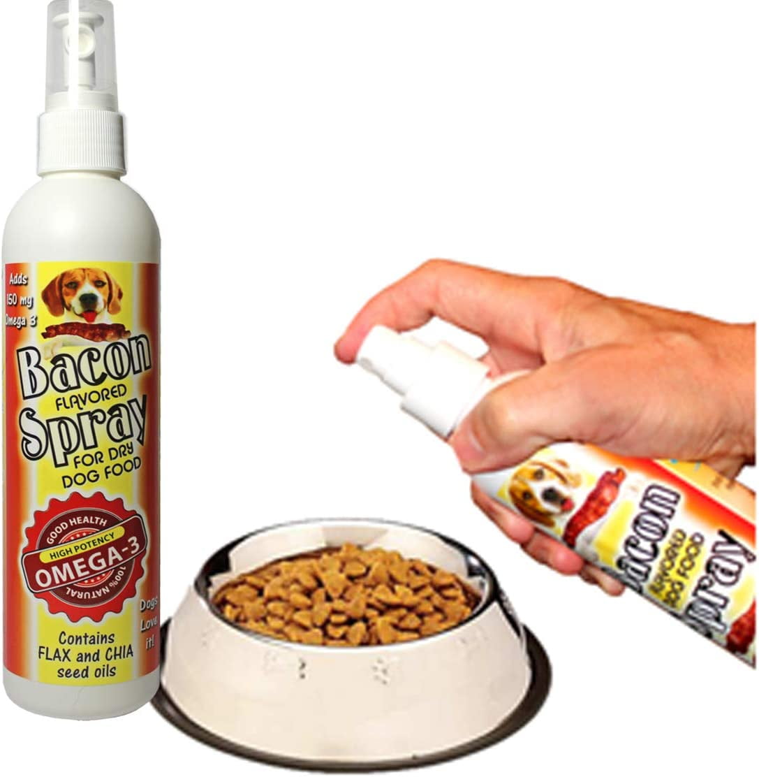 Dog clearance food spray