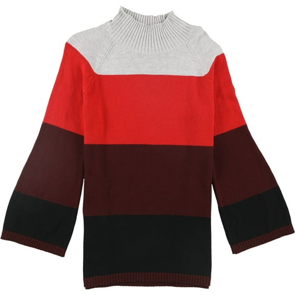 Charter Club Womens Flare Sleeve Pullover Sweater, Multicoloured, Medium