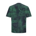 thumbnail image 5 of BUIGTTKLOP Oversized T Shirts for Mens Short Sleeve Shirts Round Neck T Shirts Print Loose Fitted Summer Tees, 5 of 6