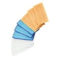 thumbnail image 3 of 9 almohadillas de microfibra para fregona, Cabezales planos lavables, repuestos reutilizables para fregona de suelo, recambios de fregona de repuesto para el hogar para suelos de, 3 of 7