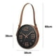 thumbnail image 2 of Reloj de pared dorado redondo de 12 pulgadas con pantalla grande y cinturón de PU, 2 of 5