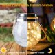 thumbnail image 2 of Waterproof outdoor solar hanging lanterns for garden decoration - 2 pack warm light, 2 of 5