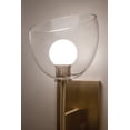 thumbnail image 5 of Hudson Valley Lighting 2800 Davis 1 Light 20" Tall Led Wall Sconce - Brass, 5 of 5