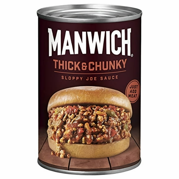 Manwich Thick and Chunky Sloppy Joe Sauce 15.5 Oz (Pack of 4)