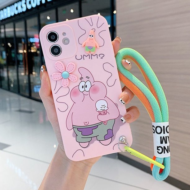 Funda De Cordón De Dibujos Animados De Bob Esponja Para Huawei Y5P Y5 Y6S Y6 Y7 Y8S Y9 Y9S 9X Pro Prime 2018 2019 Blanda De Armadura Anticaída Para Teléfono Móvil