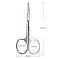 thumbnail image 5 of Eyebrow Scissors Comb Eyelash Hair Trimming Grooming Scissors Cosmetic Makeup Tool, 5 of 5