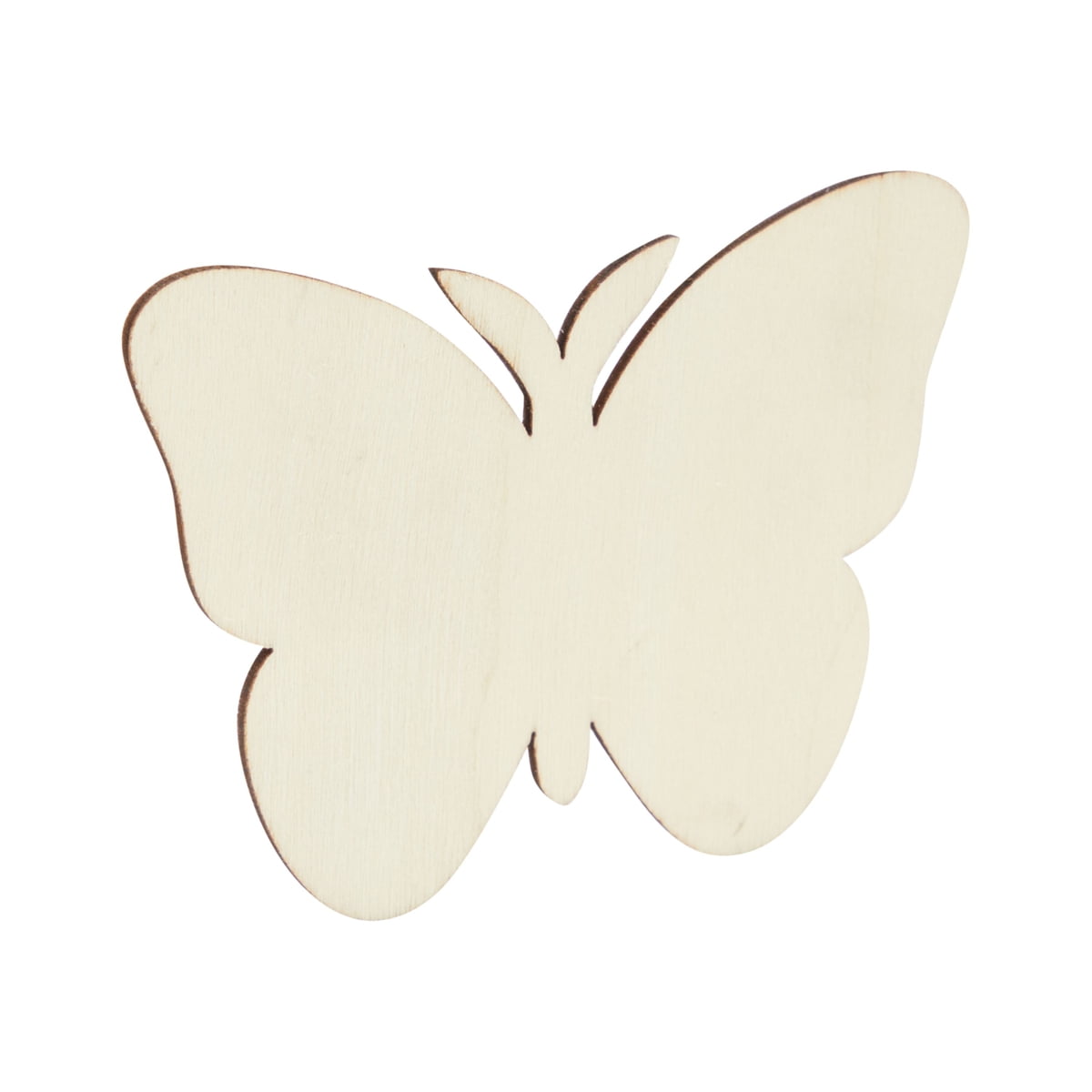 Animals & Wildlife Butterfly Unfinished Wooden Shape DIY Wood Craft Cutout Blank