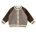 thumbnail image 2 of KYAIGUO Kids Baby Boys Spring Sweater Toddler Cardigan Knit Sweater with Buttons Open Front Long Sleeve Sweater Jumper for 1-8 Years Old, 2 of 9