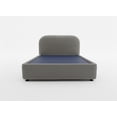 thumbnail image 3 of LASE Muebles Cama Queen Size Marsella Base+Cabecera Velvet Canalé Rosa, 3 of 4