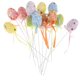 thumbnail image 2 of Paquete huevos con cable para decoración de pasteles, bodas, cumpleaños, Navidad, Pascua, accesorios para hornear Yotijar Wired Egg Shape Cake Topper, 2 of 9
