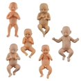thumbnail image 3 of Baby Doll Figurine Mini Resin Figurines Decoration Realistic Style Hand-Carved Art 6Pcs, 3 of 3