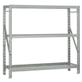 thumbnail image 1 of Open Box Muscle Rack Freestanding Garage Storage Shelf, Silver, 800 lbs Capacity, 1 of 1
