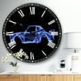 thumbnail image 2 of DesignArt BMW 30 CSL Large Wall Clock, 2 of 2
