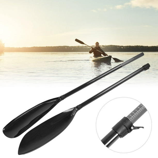 FLAMEEN Professional Durable Portable Carbon Fiber Adjustable Spoon Shell  Paddle For Kayak Canoe Fishing Boat ,Paddle,Kayak Paddle
