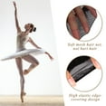 thumbnail image 2 of 5 Pcs Résille de Ballet pour Femmes Filles Danse Réutilisable Rond Maille Noir 3.9 Po Diamètre, 2 of 8