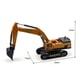 thumbnail image 5 of Construction Crane/Excavator Truck Model Toy Anti-rusty Boys Girls Toy, 5 of 5