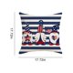 thumbnail image 3 of 4th Of July Cushion Covers , Stars Flag Patriotic Cushion Covers, 4th Of July Decor For For Sofa Bedroom Home Decor, 3 of 6