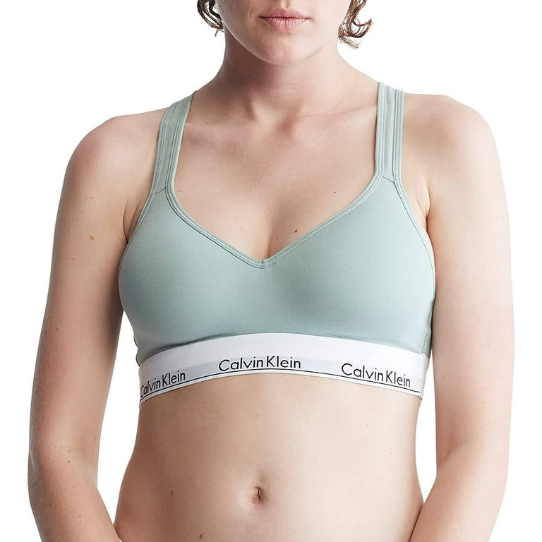 Calvin Klein Plus Size Ck One Cotton Lightly Lined Bralette in