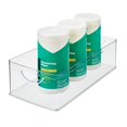 thumbnail image 4 of iDesign Recycled Plastic Cabinet and Pantry Storage Bin with Integrated Handles – 16” x 8” x 5”, Clear Bin, 4 of 5