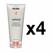 4-Pack Rusk Wired Flexible Styling Cream, 6 oz