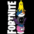 thumbnail image 2 of Men's Fortnite Cute Characters Logo  Sweatshirt Black X Large, 2 of 4