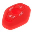 thumbnail image 1 of LOVIVER 4xSilicone Remote Key Fob Case For Z3 Z4 X3 X5 E36 E65 E46 E81 Red, 1 of 7