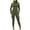 Army Green, variant on Women Shorts Biker Shorts for Women Clearance Women's New Solid Color Tight One Shoulder Sling Sports Fitness Jumpsuit One-piece Tights