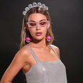 thumbnail image 4 of Durable and Trendy 70s Disco Ball Headband Sunglass Earrings Set Add a Unique Twist to Your Look, 4 of 4