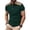 Green-Tshirts for men, variant on Golf Shirts for Men Short Sleeve Lapel Buttons T-Shirts Color Block Quick Dry Tshirt Summer Casual Workout Tee