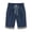 #007-Dark Blue, variant on AUNVITO Women's Cotton Casual Shorts 5-Inch Inseam Relaxed Fit Everyday Comfortable Style